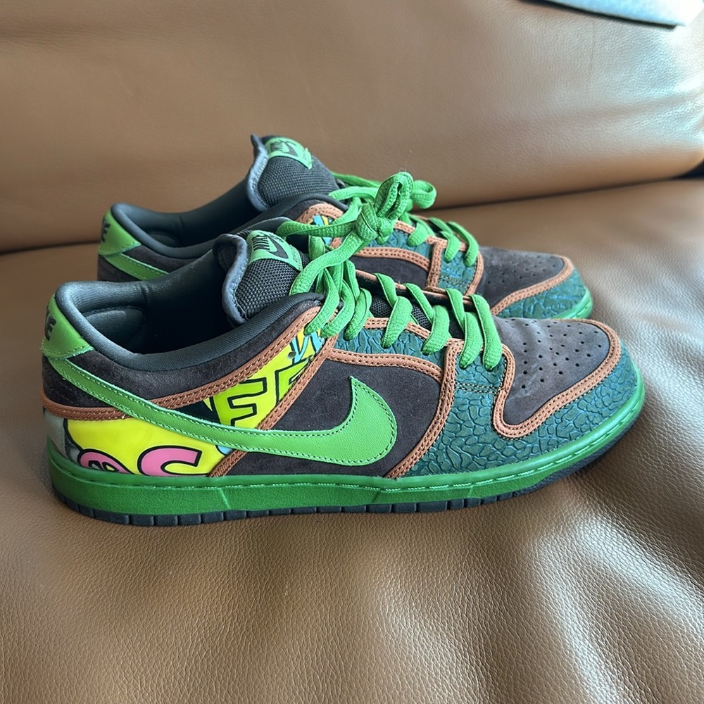 Nike Dunk SB Low De La Soul (2015) suze 10.5 US 789841-332 No Box